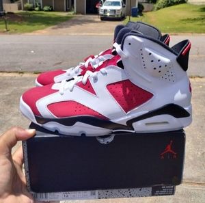 Jordan Retro 6 Carmine Size 12